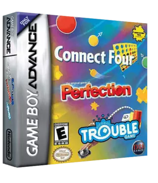 jeu Three-in-One Pack - Connect Four + Perfection + Trouble